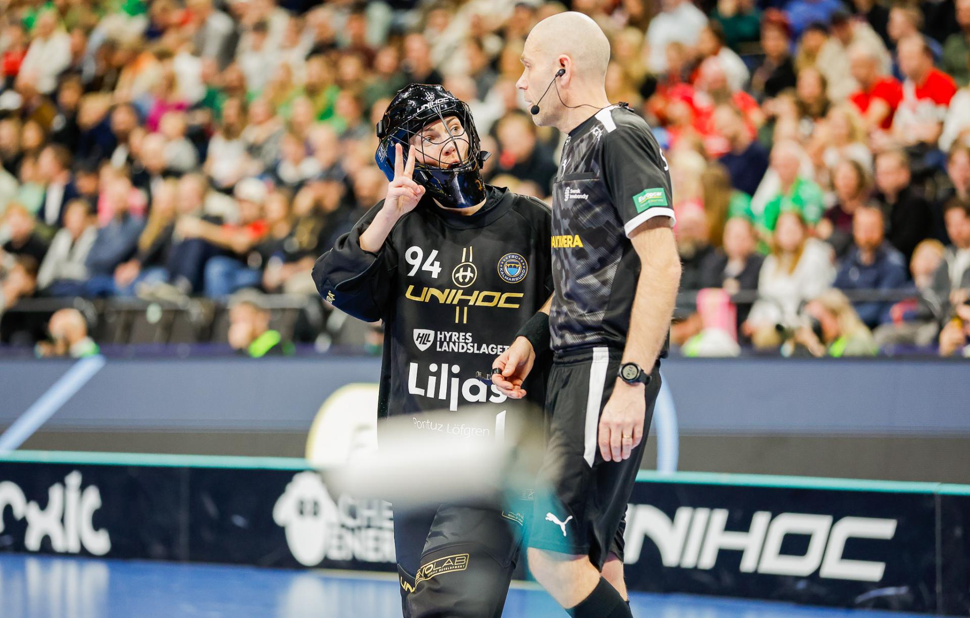 Bilder fra SM-finalen for kvinner mellom Team Thorengruppen og Kalmarsund i Avicii Arena 25. april 2026.