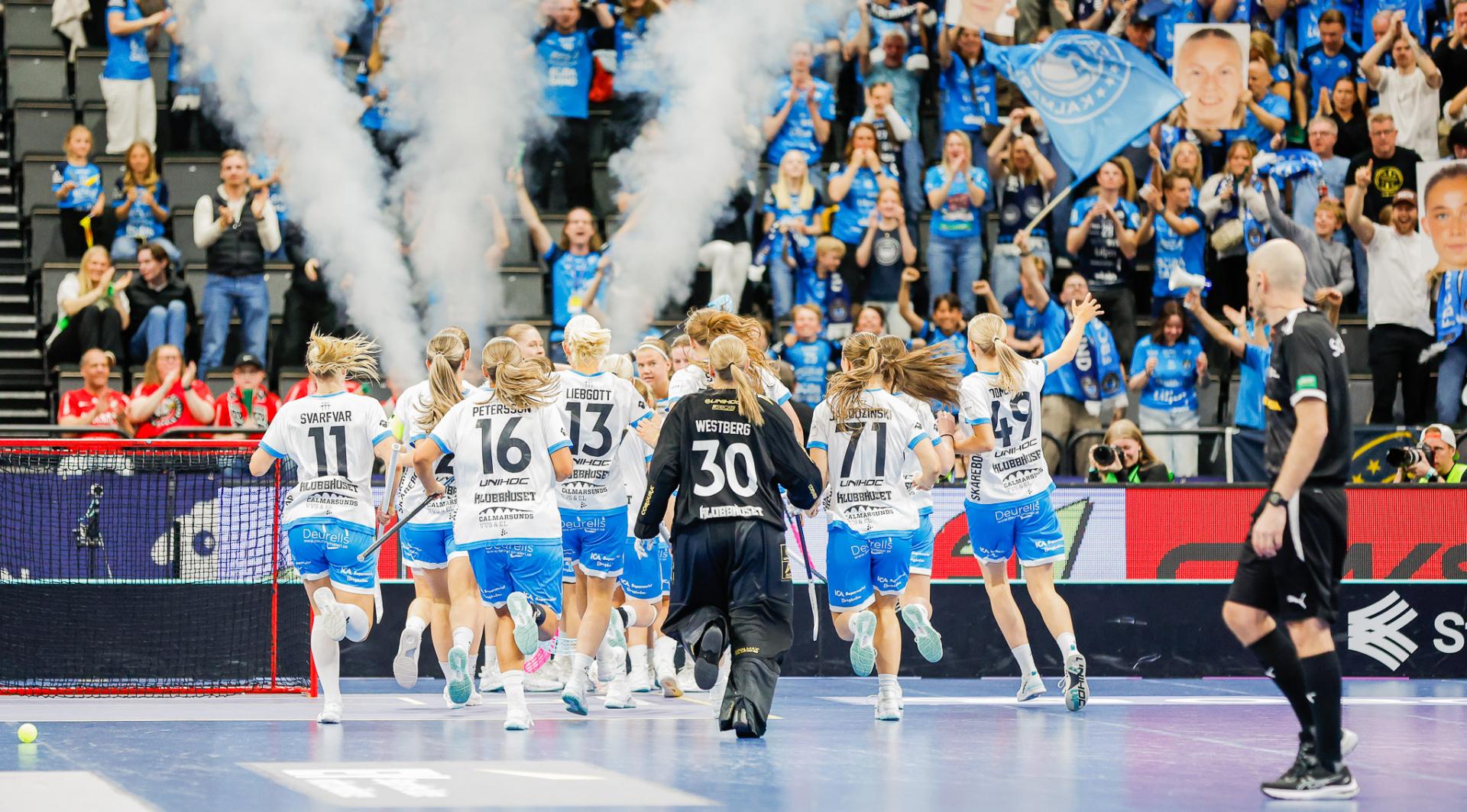 Bilder fra SM-finalen for kvinner mellom Team Thorengruppen og Kalmarsund i Avicii Arena 25. april 2026.