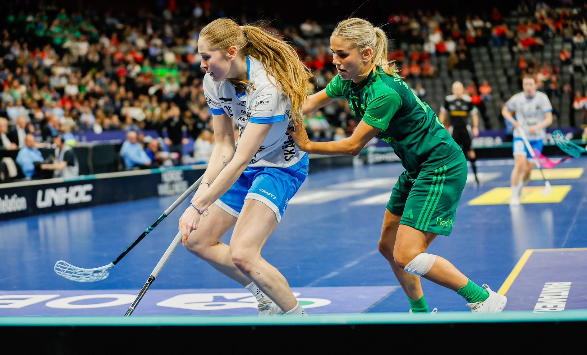 Bilder fra SM-finalen for kvinner mellom Team Thorengruppen og Kalmarsund i Avicii Arena 25. april 2026.