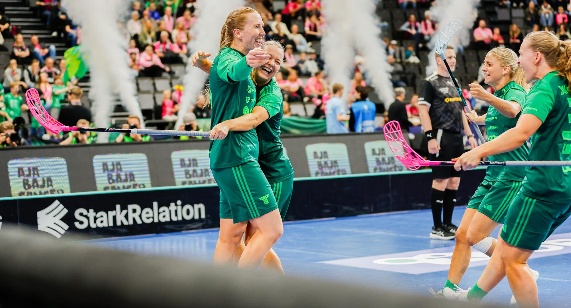 Bilder fra SM-finalen for kvinner mellom Team Thorengruppen og Kalmarsund i Avicii Arena 25. april 2026.