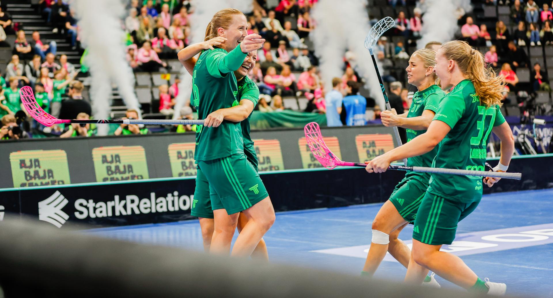 Bilder fra SM-finalen for kvinner mellom Team Thorengruppen og Kalmarsund i Avicii Arena 25. april 2026.