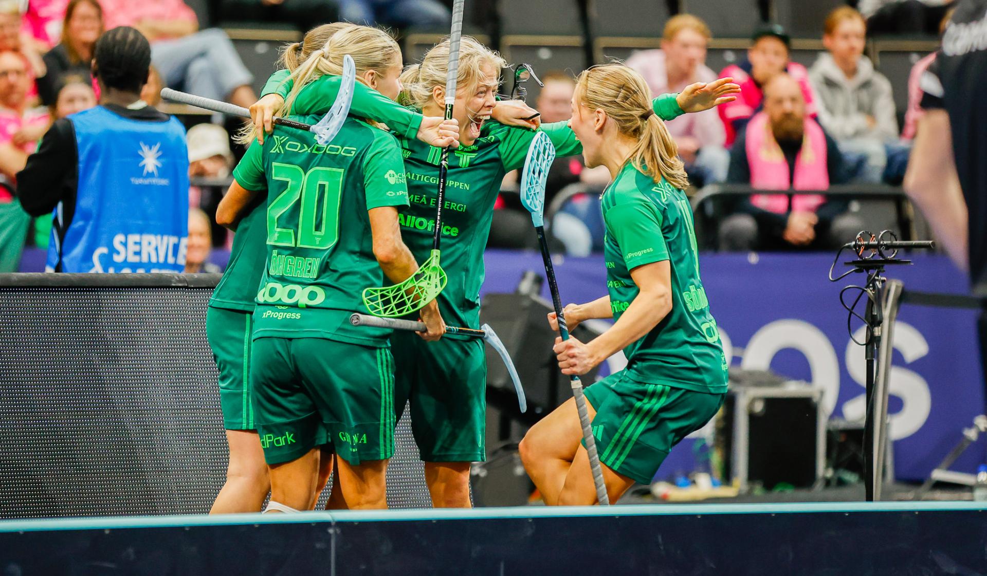 Bilder fra SM-finalen for kvinner mellom Team Thorengruppen og Kalmarsund i Avicii Arena 25. april 2026.