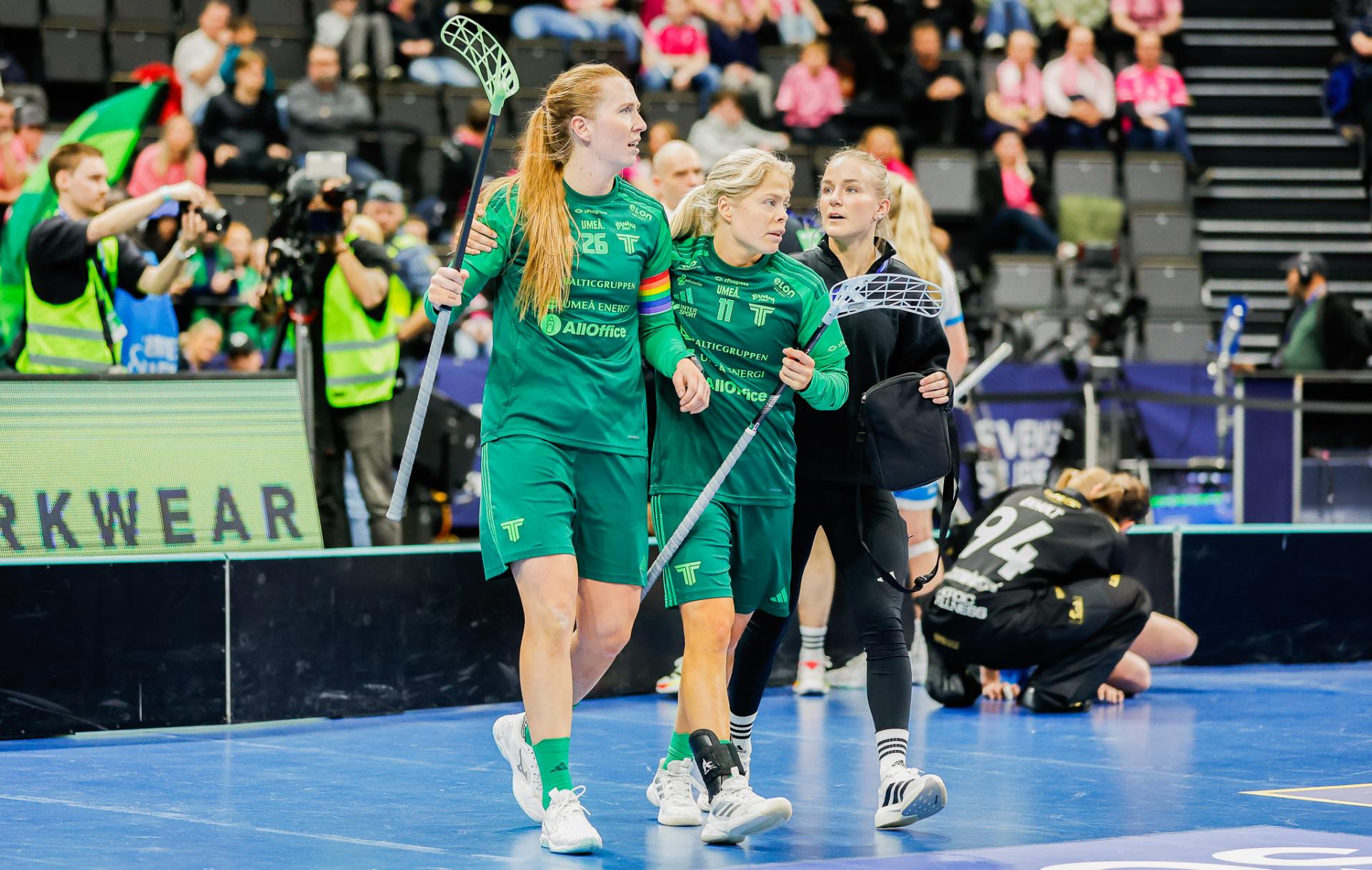 Bilder fra SM-finalen for kvinner mellom Team Thorengruppen og Kalmarsund i Avicii Arena 25. april 2026.