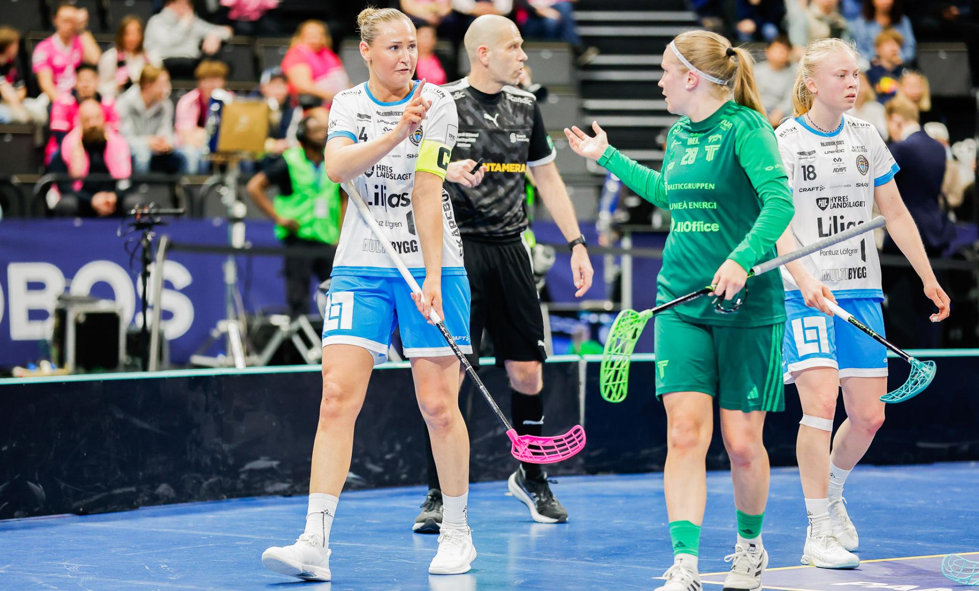 Bilder fra SM-finalen for kvinner mellom Team Thorengruppen og Kalmarsund i Avicii Arena 25. april 2026.