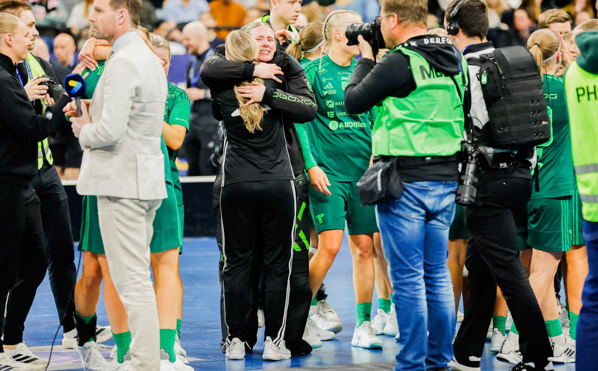 Bilder fra SM-finalen for kvinner mellom Team Thorengruppen og Kalmarsund i Avicii Arena 25. april 2026.