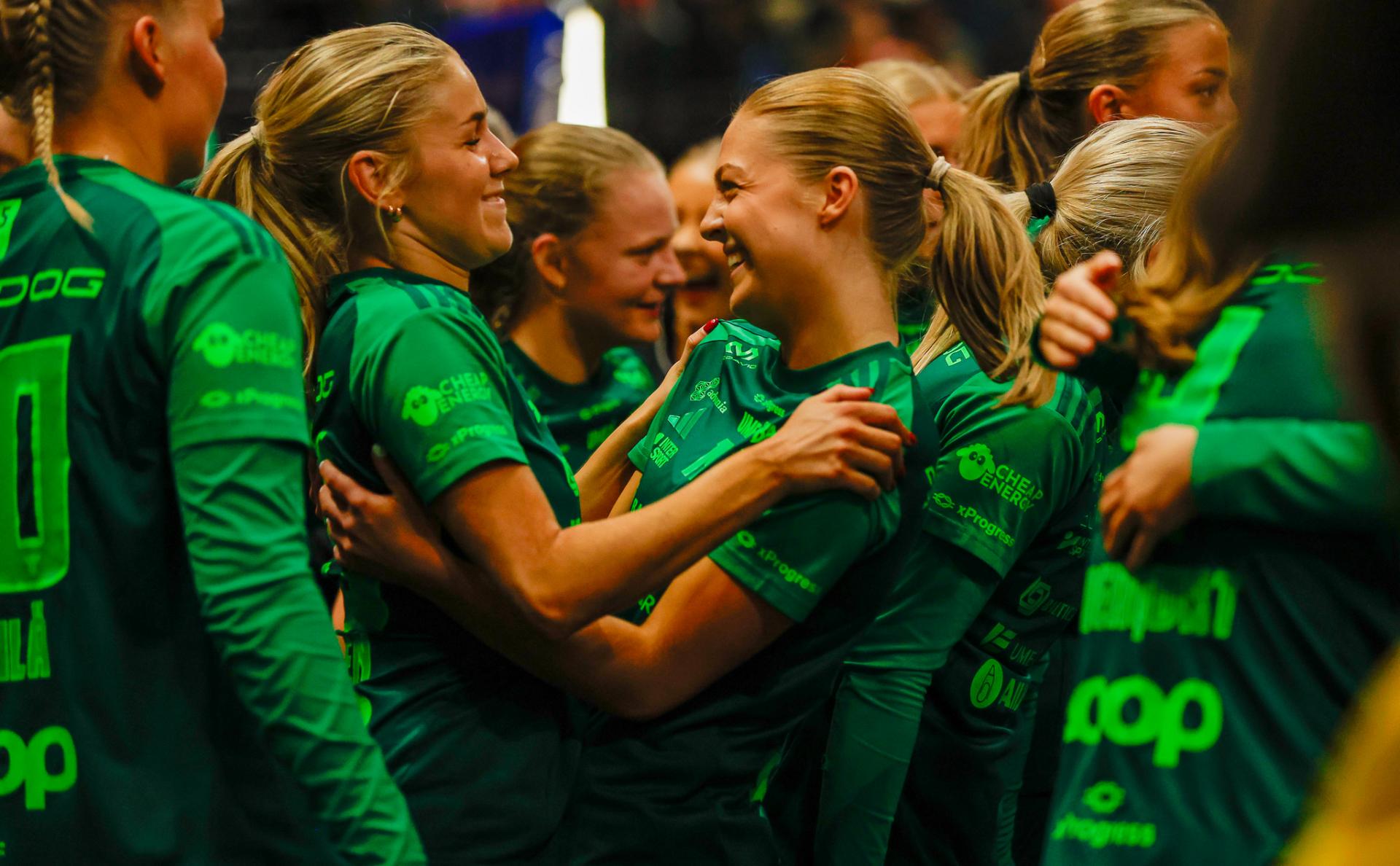 Bilder fra SM-finalen for kvinner mellom Team Thorengruppen og Kalmarsund i Avicii Arena 25. april 2026.