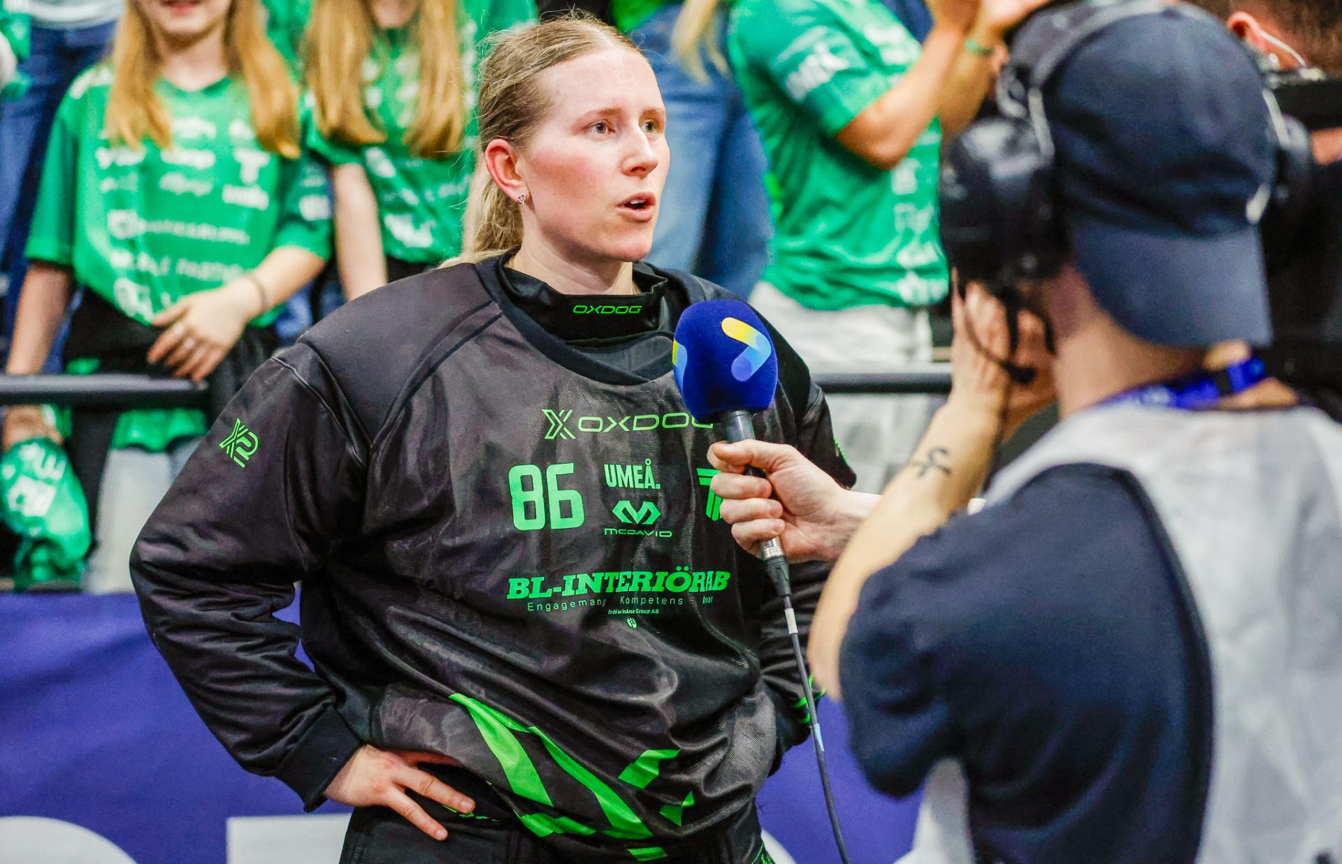 Bilder fra SM-finalen for kvinner mellom Team Thorengruppen og Kalmarsund i Avicii Arena 25. april 2026.