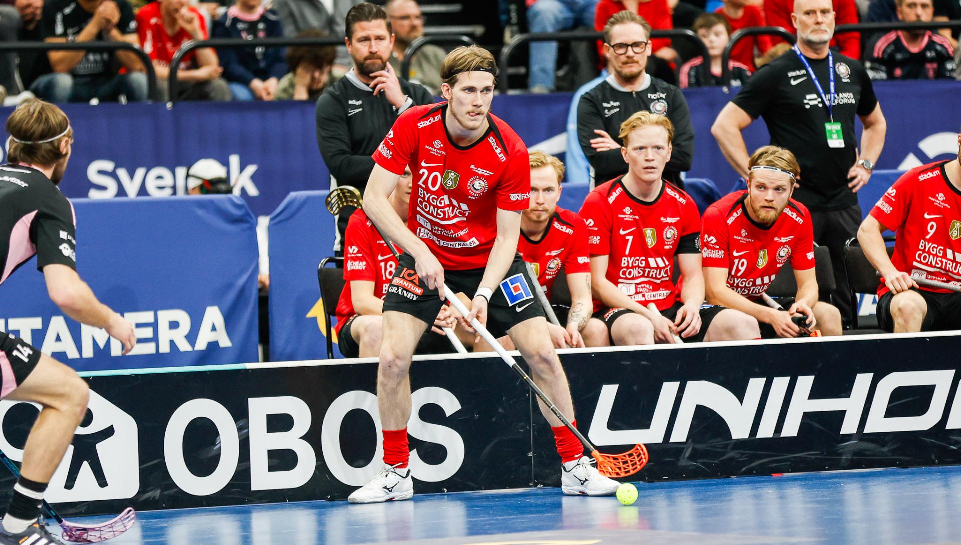 Bilder fra SM-finalen for menn mellom Storvreta og Falun i Avicii Arena 25. april  2026