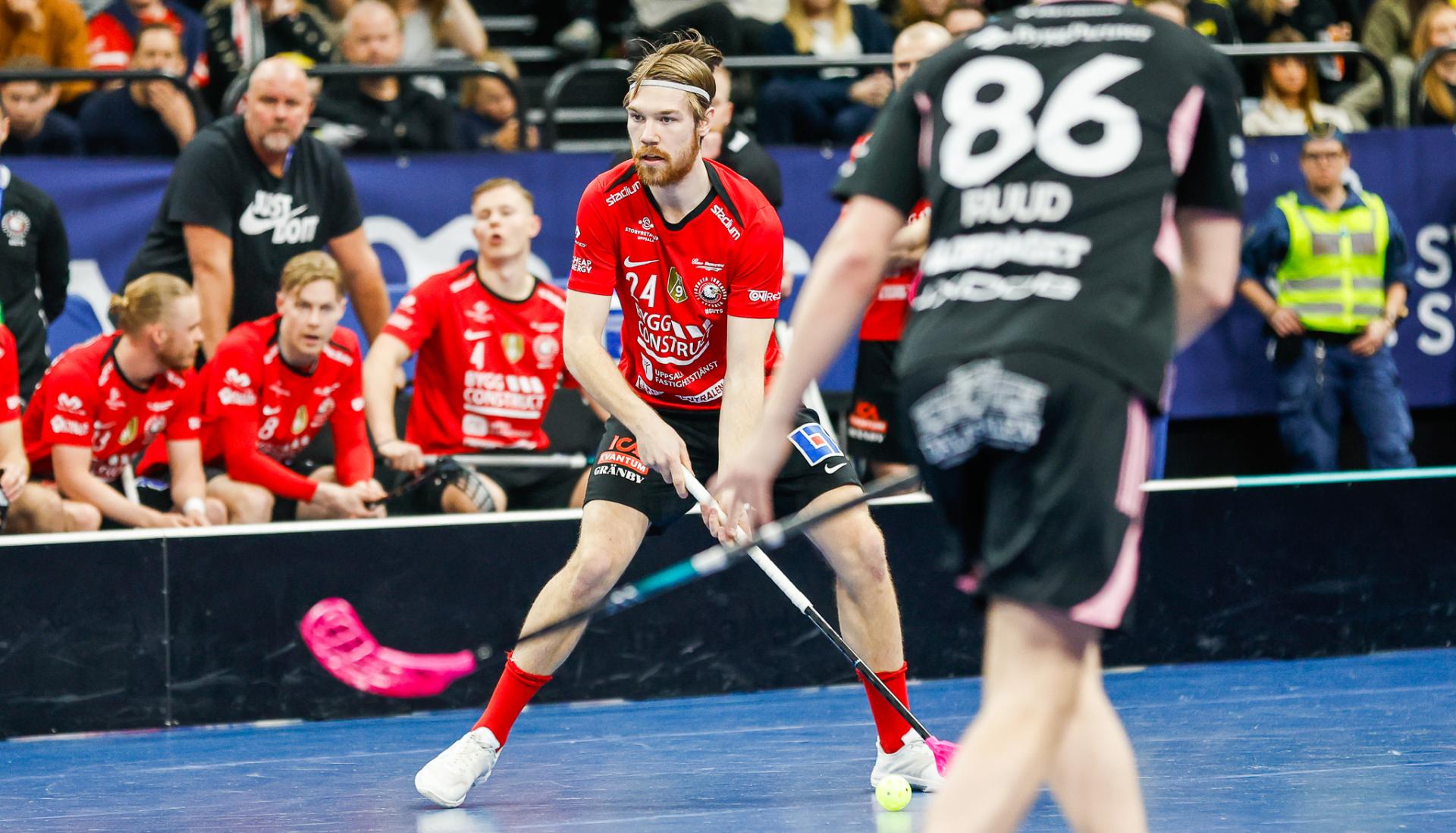 Bilder fra SM-finalen for menn mellom Storvreta og Falun i Avicii Arena 25. april  2026