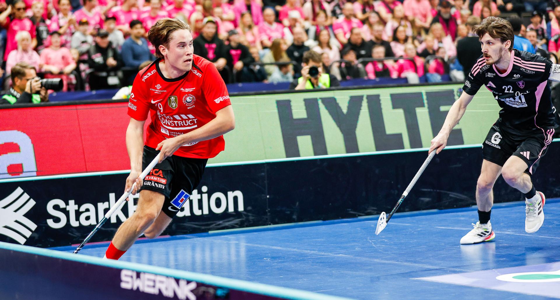 Bilder fra SM-finalen for menn mellom Storvreta og Falun i Avicii Arena 25. april  2026