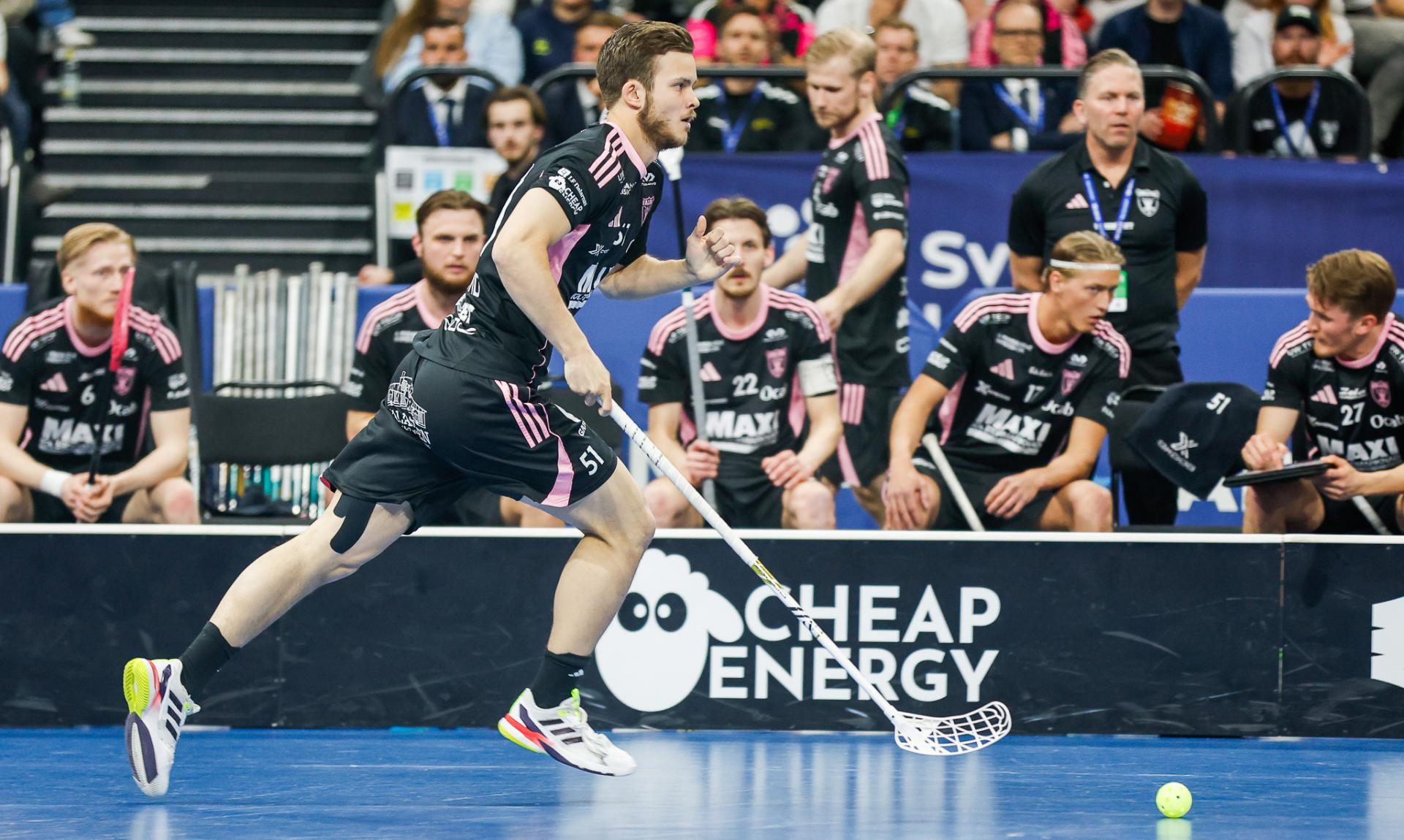 Bilder fra SM-finalen for menn mellom Storvreta og Falun i Avicii Arena 25. april  2026