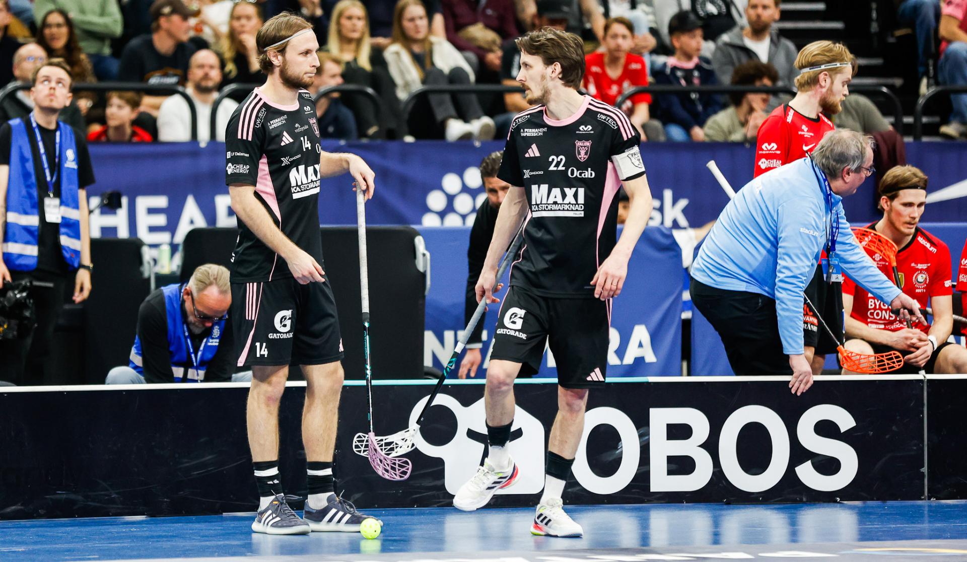 Bilder fra SM-finalen for menn mellom Storvreta og Falun i Avicii Arena 25. april  2026