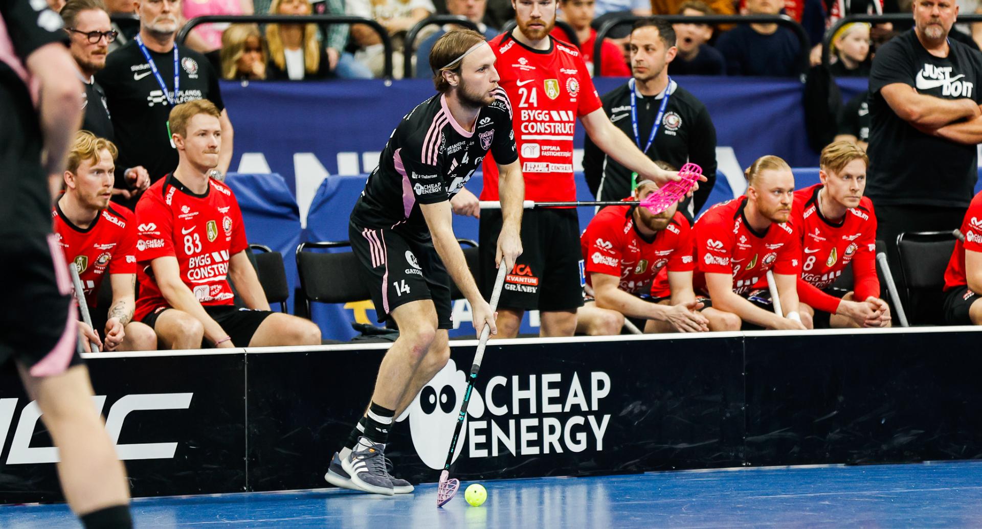 Bilder fra SM-finalen for menn mellom Storvreta og Falun i Avicii Arena 25. april  2026