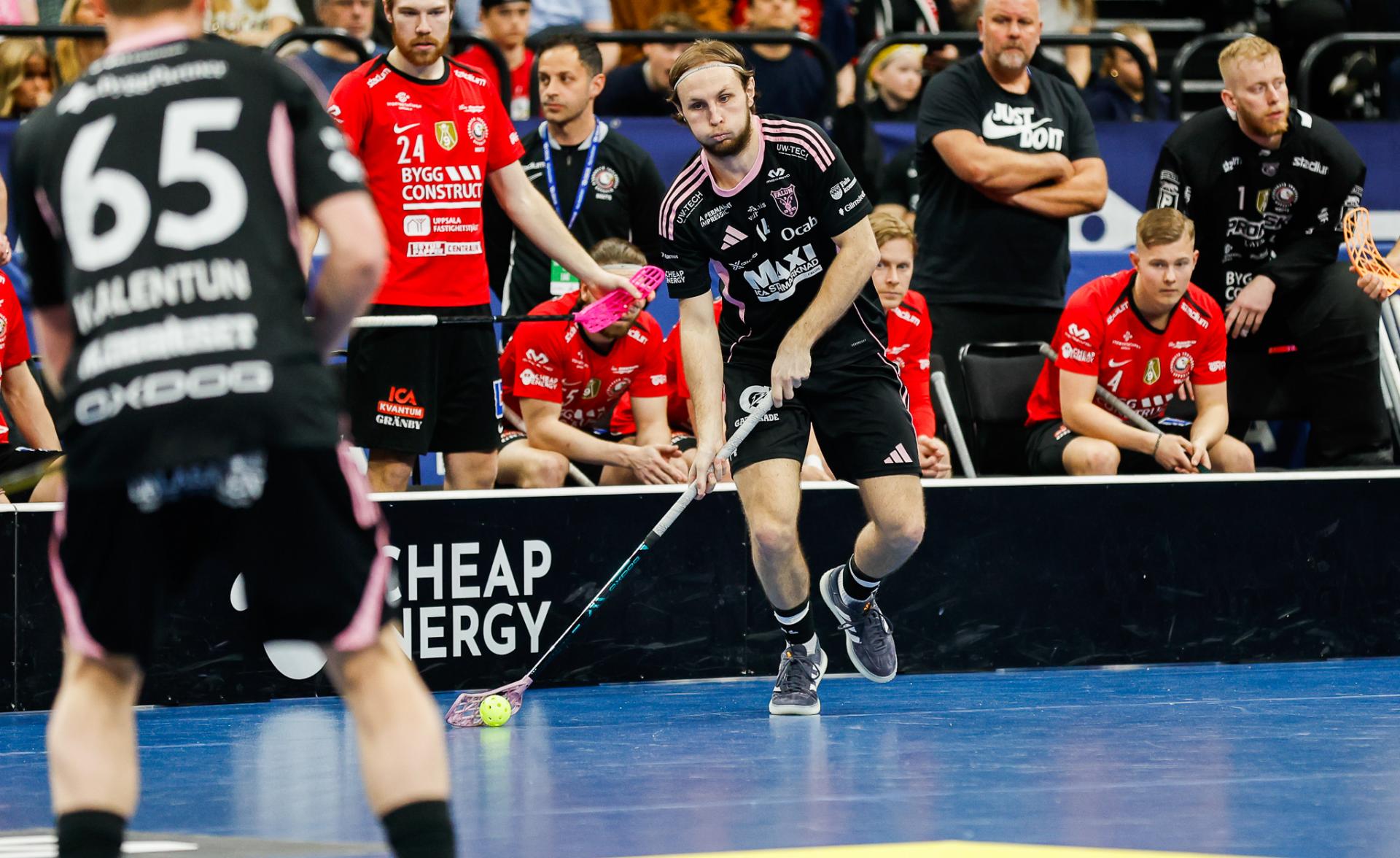 Bilder fra SM-finalen for menn mellom Storvreta og Falun i Avicii Arena 25. april  2026