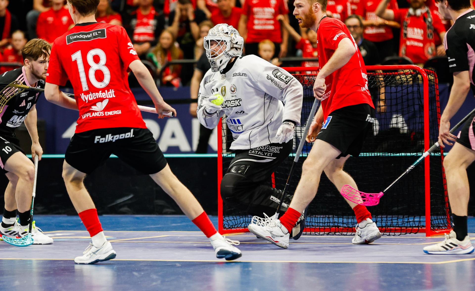 Bilder fra SM-finalen for menn mellom Storvreta og Falun i Avicii Arena 25. april  2026