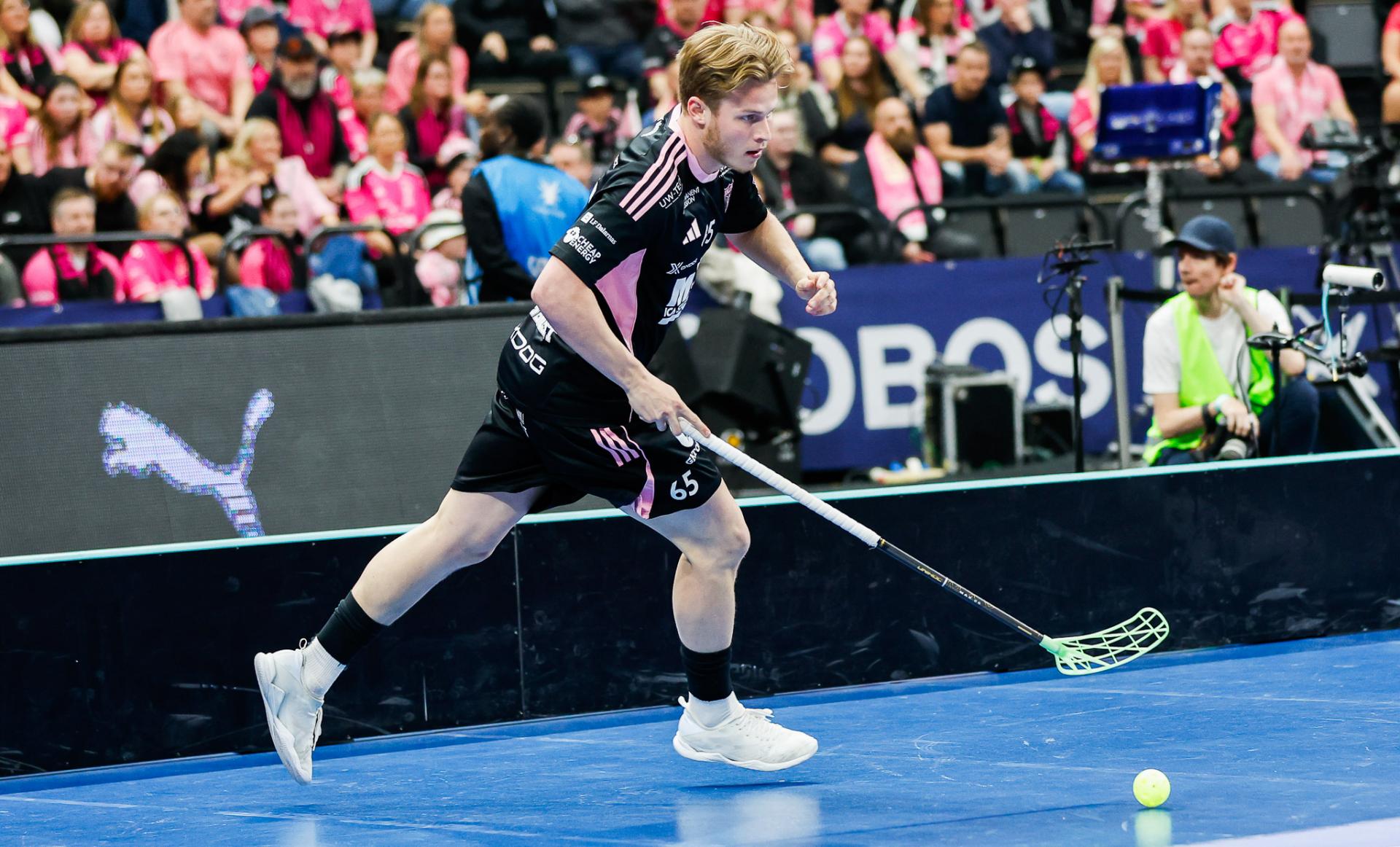 Bilder fra SM-finalen for menn mellom Storvreta og Falun i Avicii Arena 25. april  2026