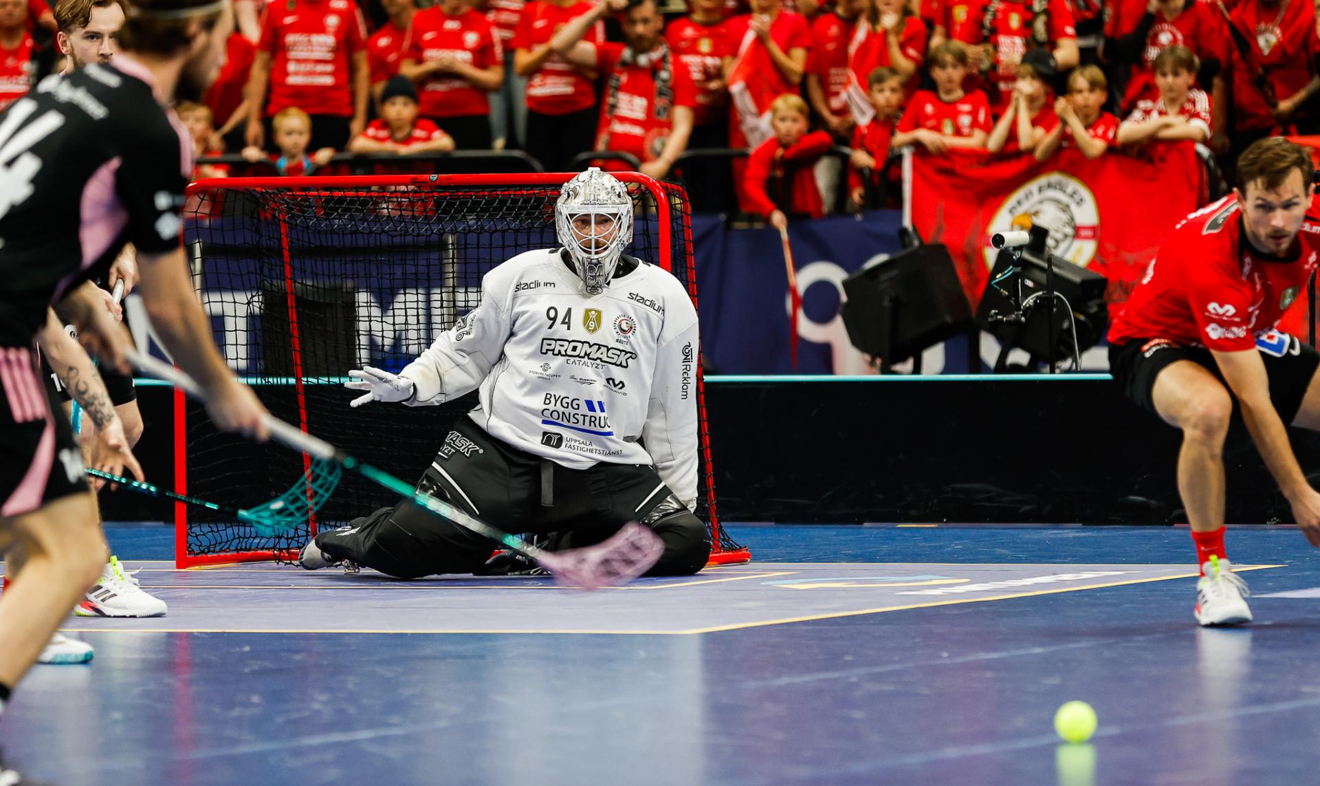 Bilder fra SM-finalen for menn mellom Storvreta og Falun i Avicii Arena 25. april  2026