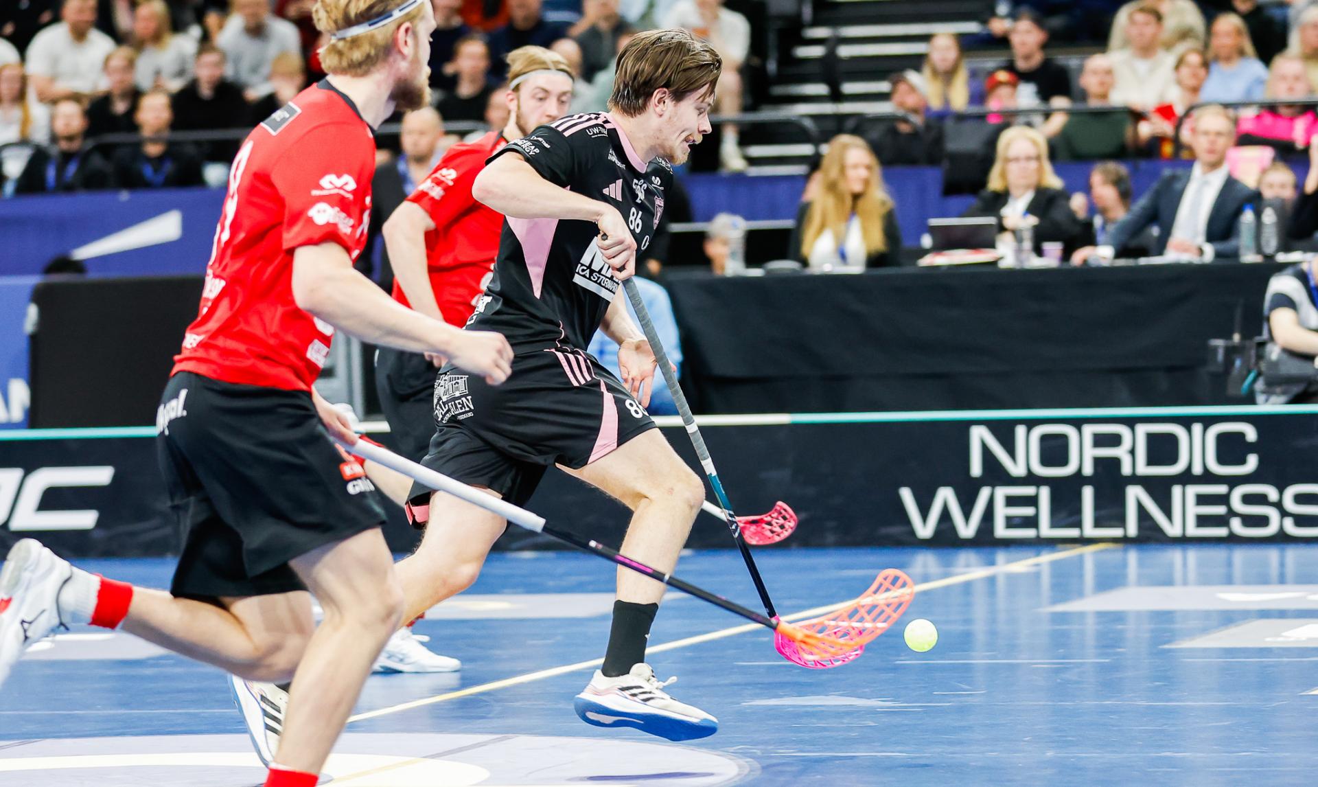 Bilder fra SM-finalen for menn mellom Storvreta og Falun i Avicii Arena 25. april  2026