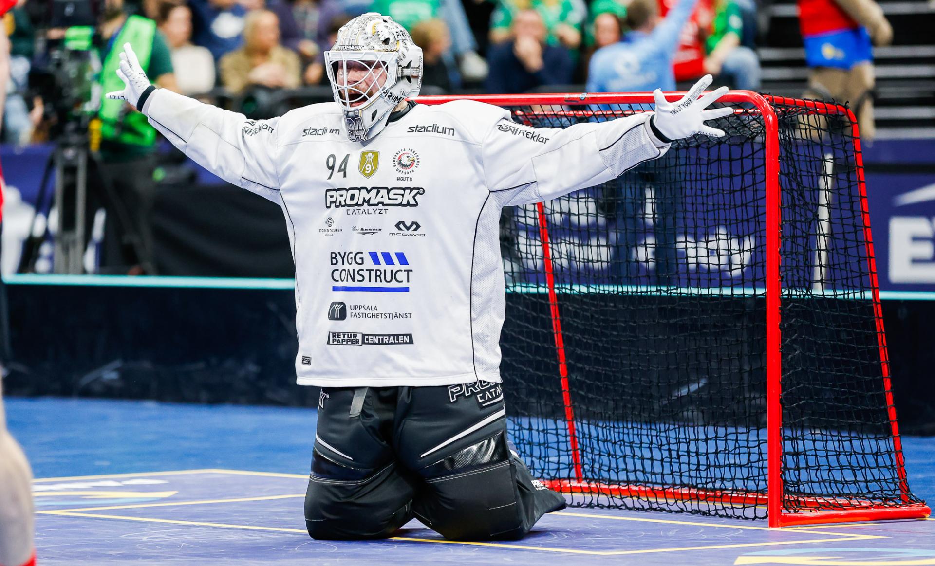 Bilder fra SM-finalen for menn mellom Storvreta og Falun i Avicii Arena 25. april  2026