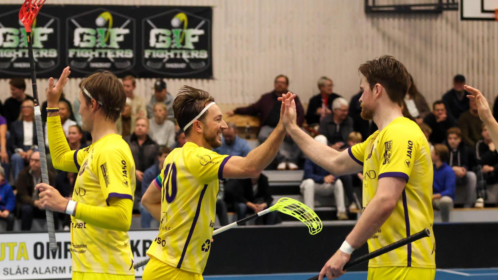 Bilder fra Slattumhallen og kampen mellom Gjelleråsen og Tunet i eliteserien for menn 2. oktober 2026.