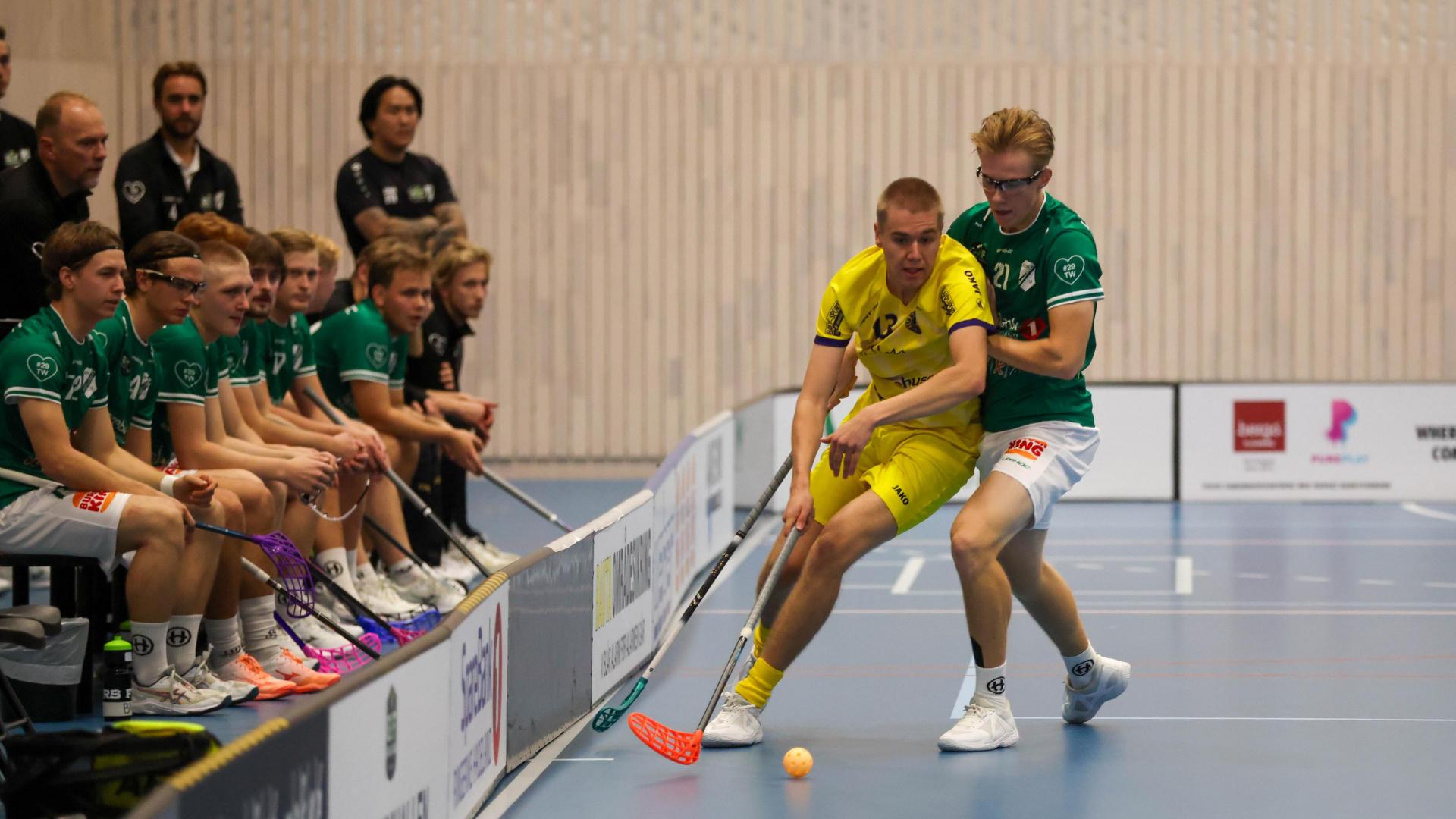 Bilder fra Slattumhallen og kampen mellom Gjelleråsen og Tunet i eliteserien for menn 2. oktober 2026.