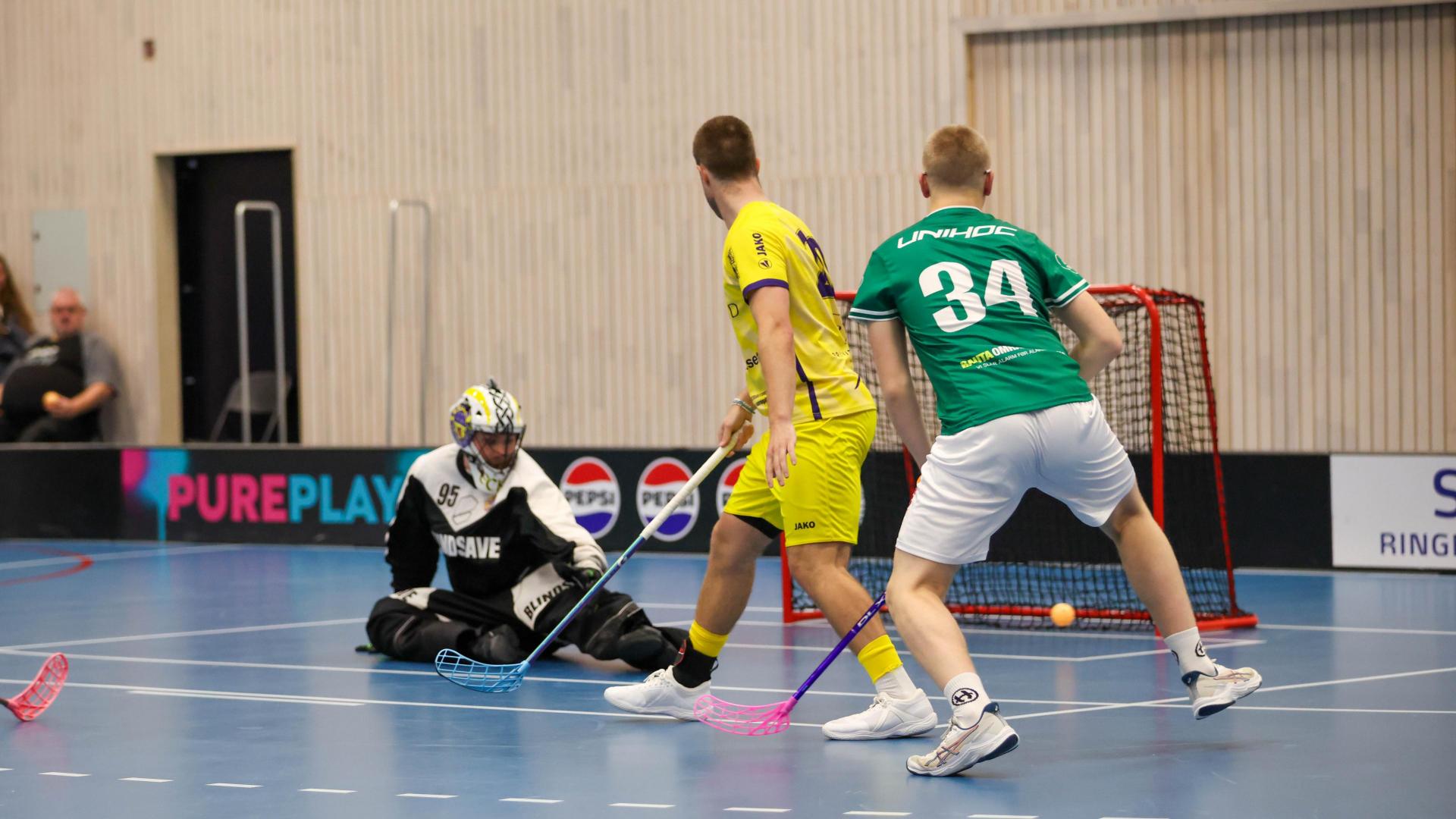 Bilder fra Slattumhallen og kampen mellom Gjelleråsen og Tunet i eliteserien for menn 2. oktober 2026.