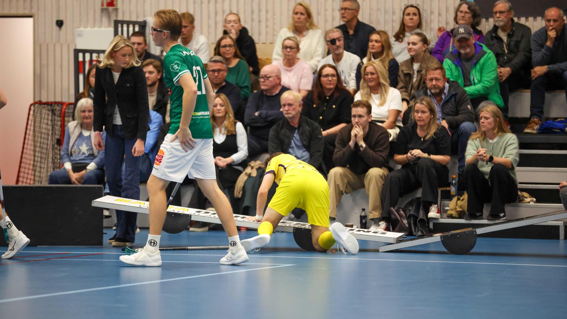 Bilder fra Slattumhallen og kampen mellom Gjelleråsen og Tunet i eliteserien for menn 2. oktober 2026.