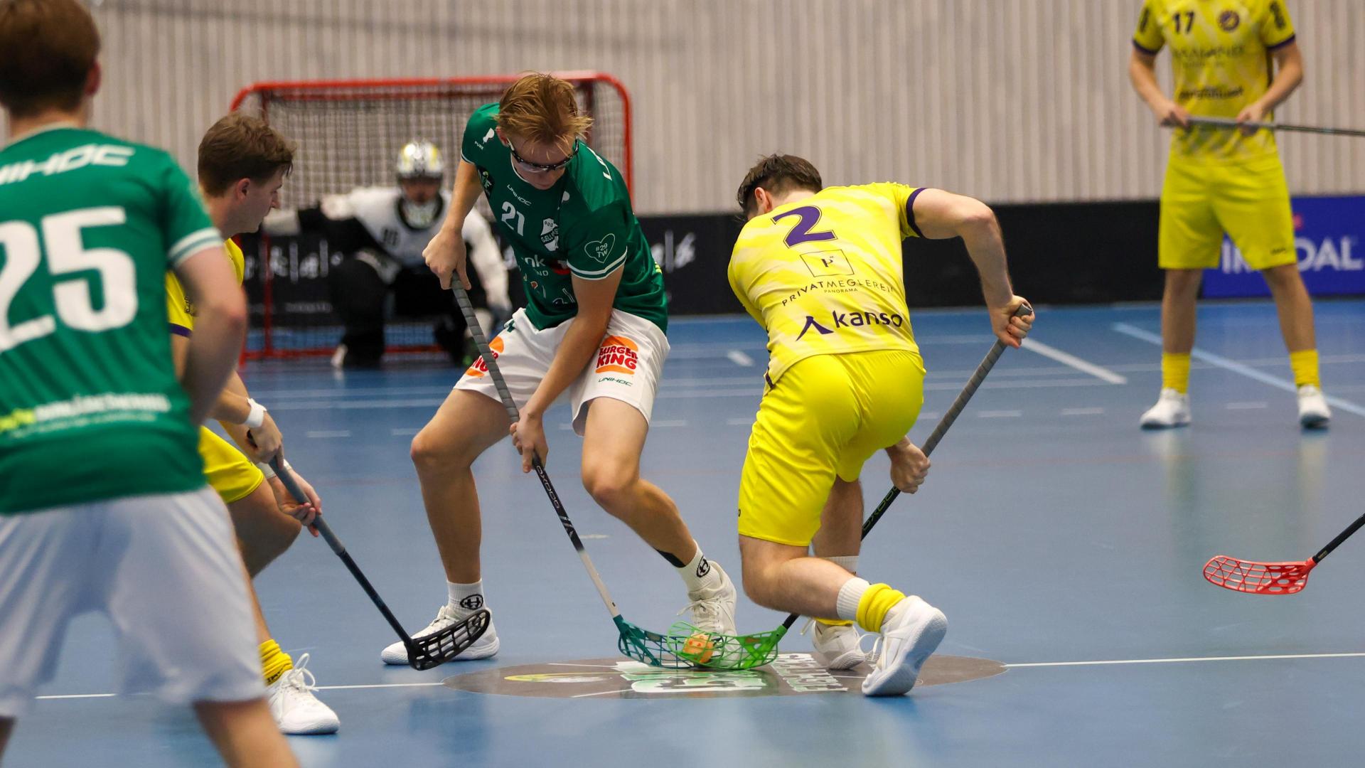 Bilder fra Slattumhallen og kampen mellom Gjelleråsen og Tunet i eliteserien for menn 2. oktober 2026.