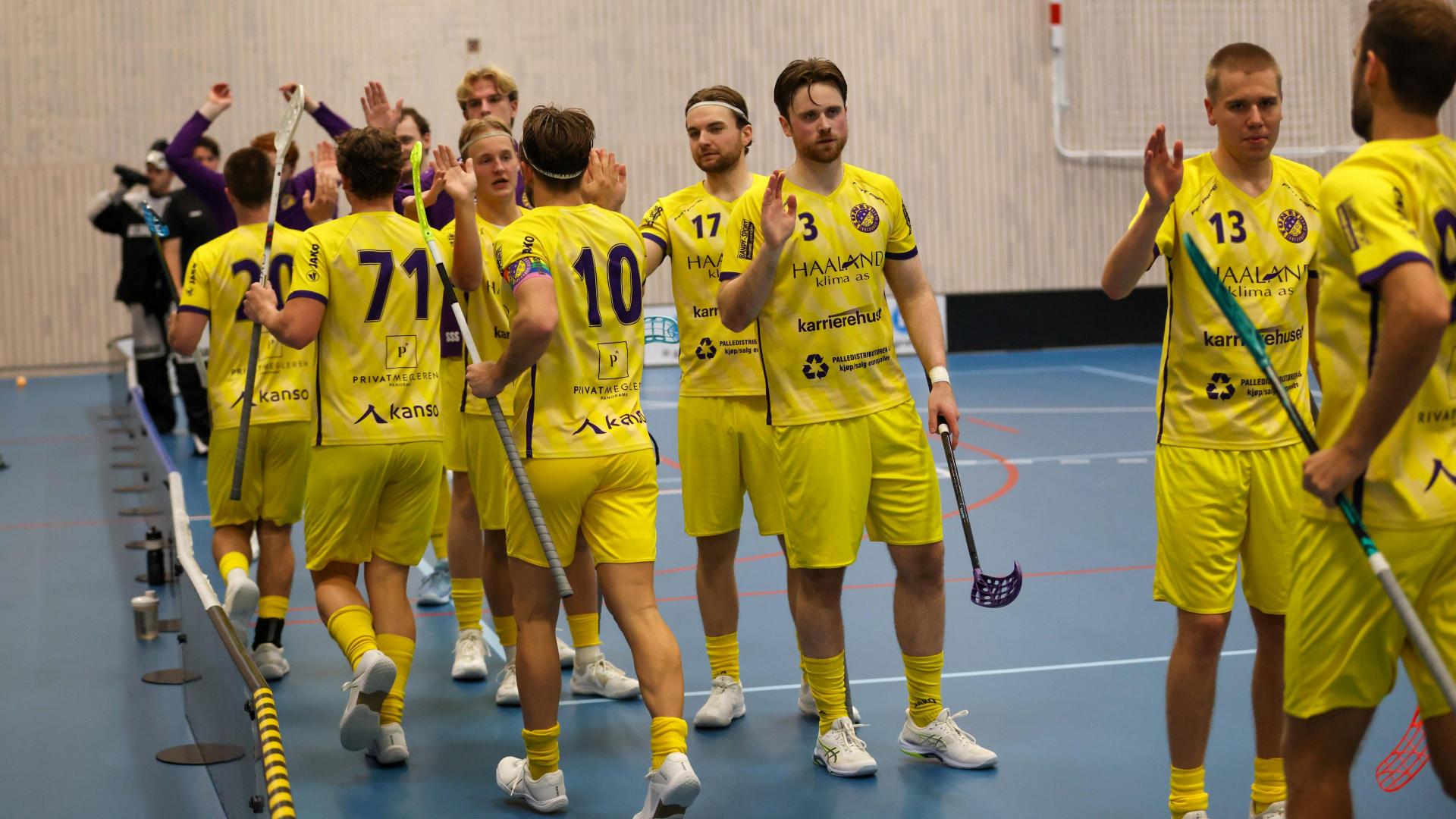 Bilder fra Slattumhallen og kampen mellom Gjelleråsen og Tunet i eliteserien for menn 2. oktober 2026.