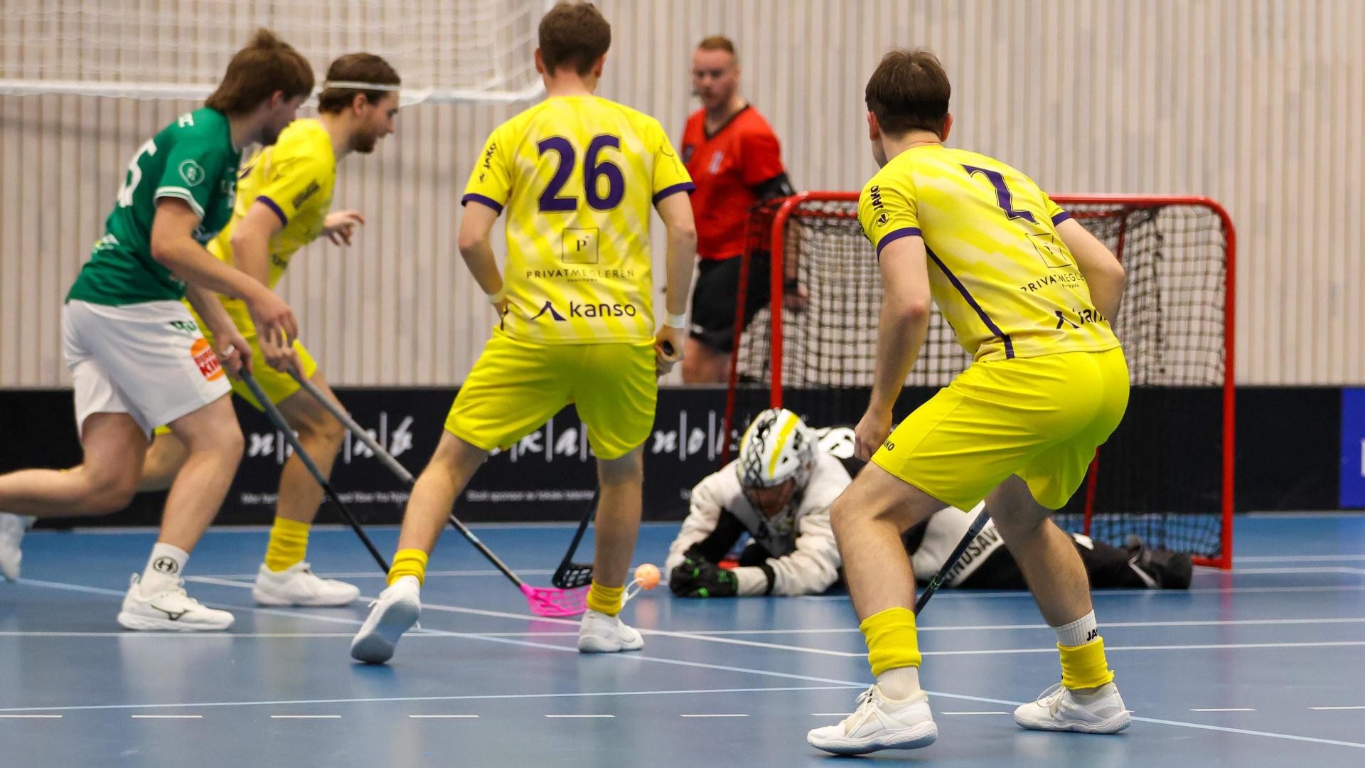 Bilder fra Slattumhallen og kampen mellom Gjelleråsen og Tunet i eliteserien for menn 2. oktober 2026.