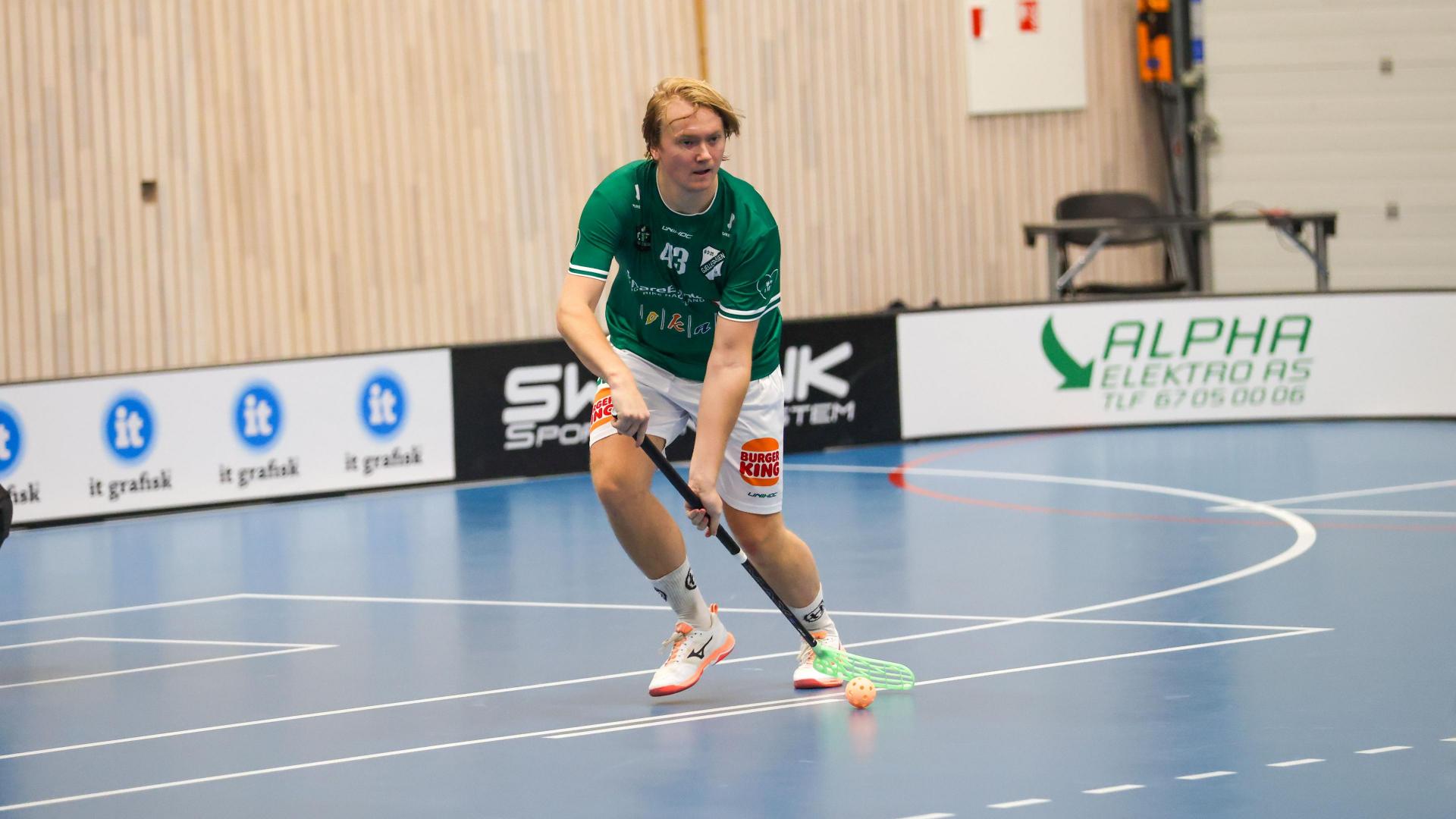Bilder fra Slattumhallen og kampen mellom Gjelleråsen og Tunet i eliteserien for menn 2. oktober 2026.