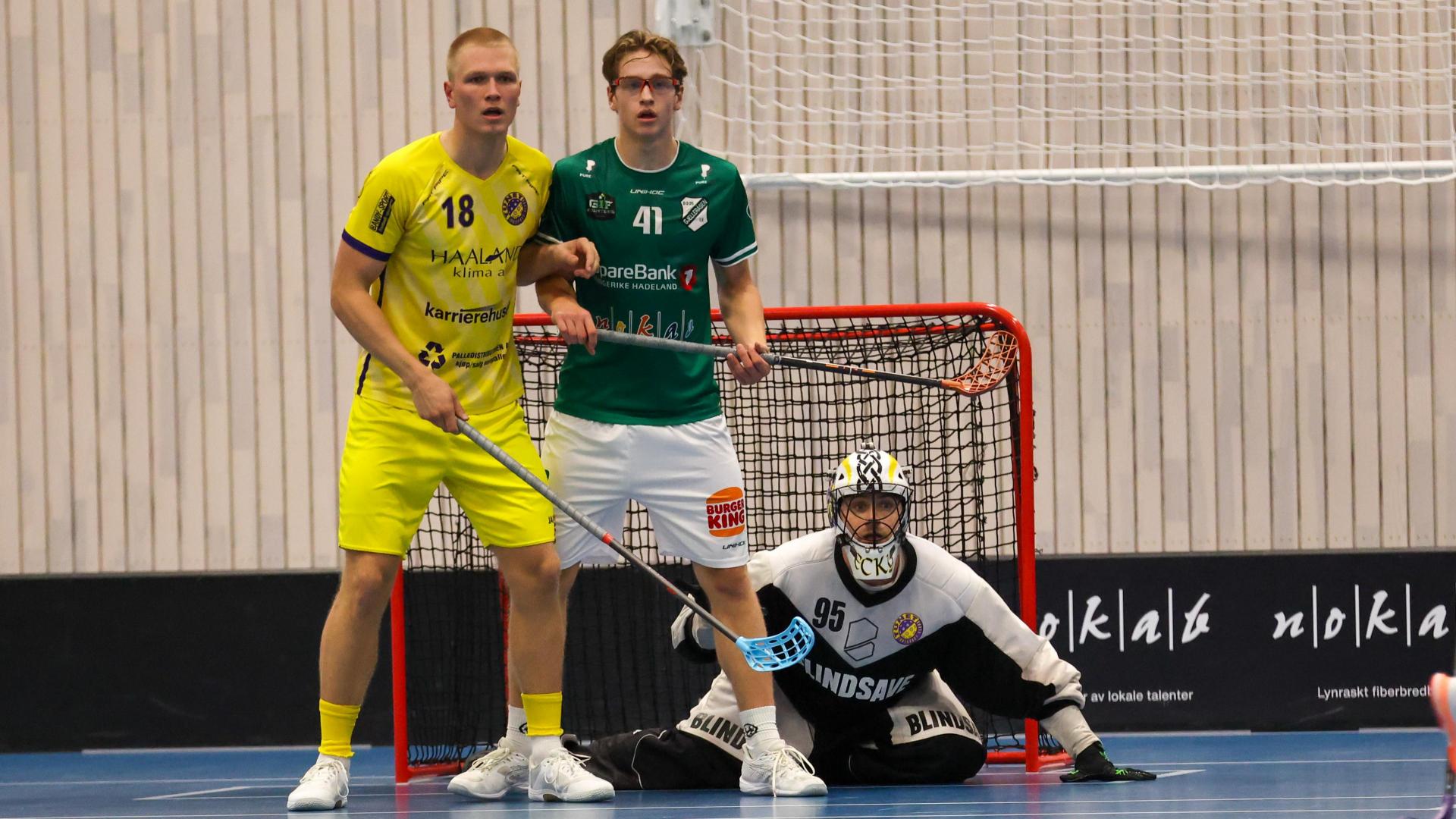 Bilder fra Slattumhallen og kampen mellom Gjelleråsen og Tunet i eliteserien for menn 2. oktober 2026.