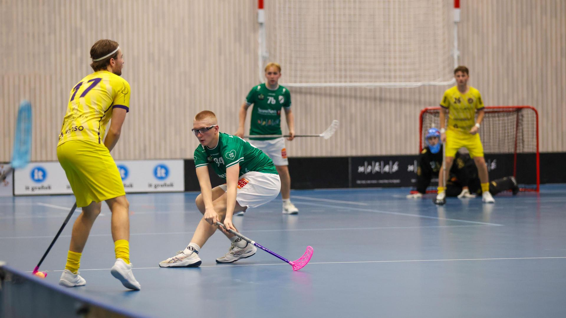 Bilder fra Slattumhallen og kampen mellom Gjelleråsen og Tunet i eliteserien for menn 2. oktober 2026.