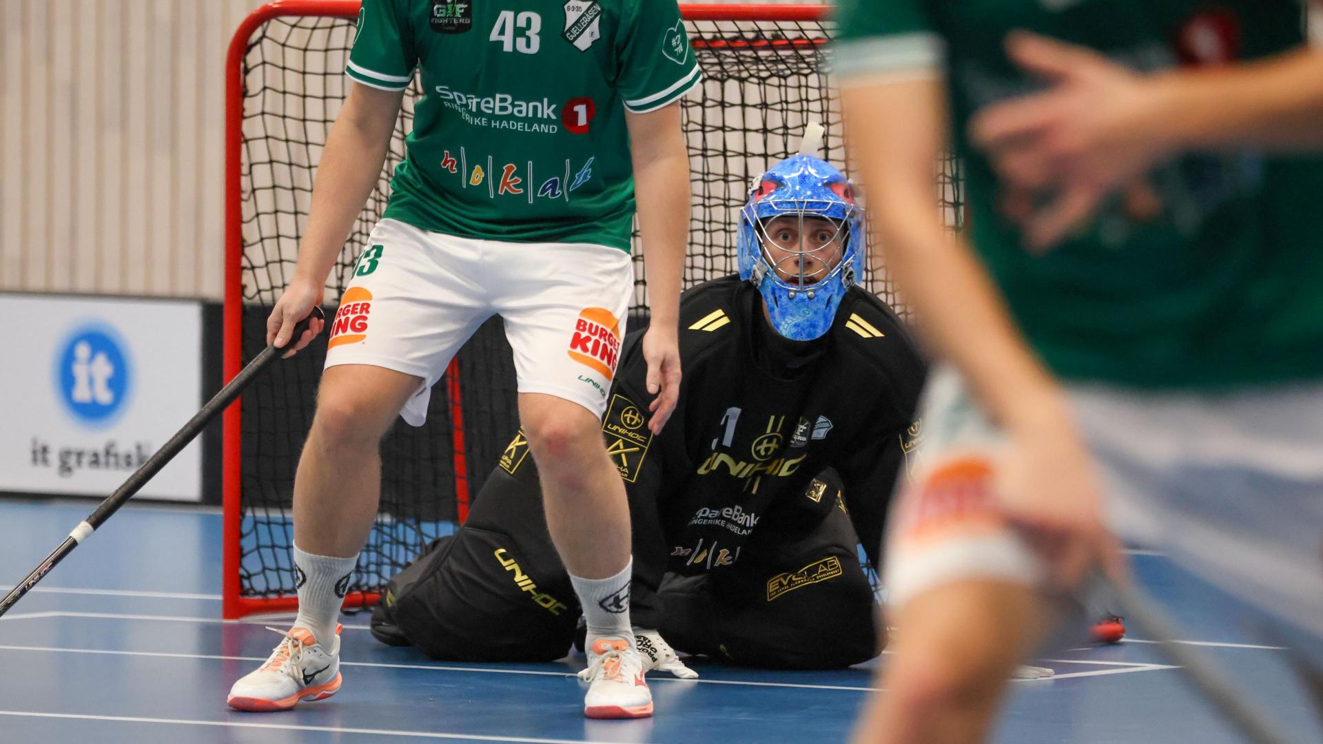 Bilder fra Slattumhallen og kampen mellom Gjelleråsen og Tunet i eliteserien for menn 2. oktober 2026.