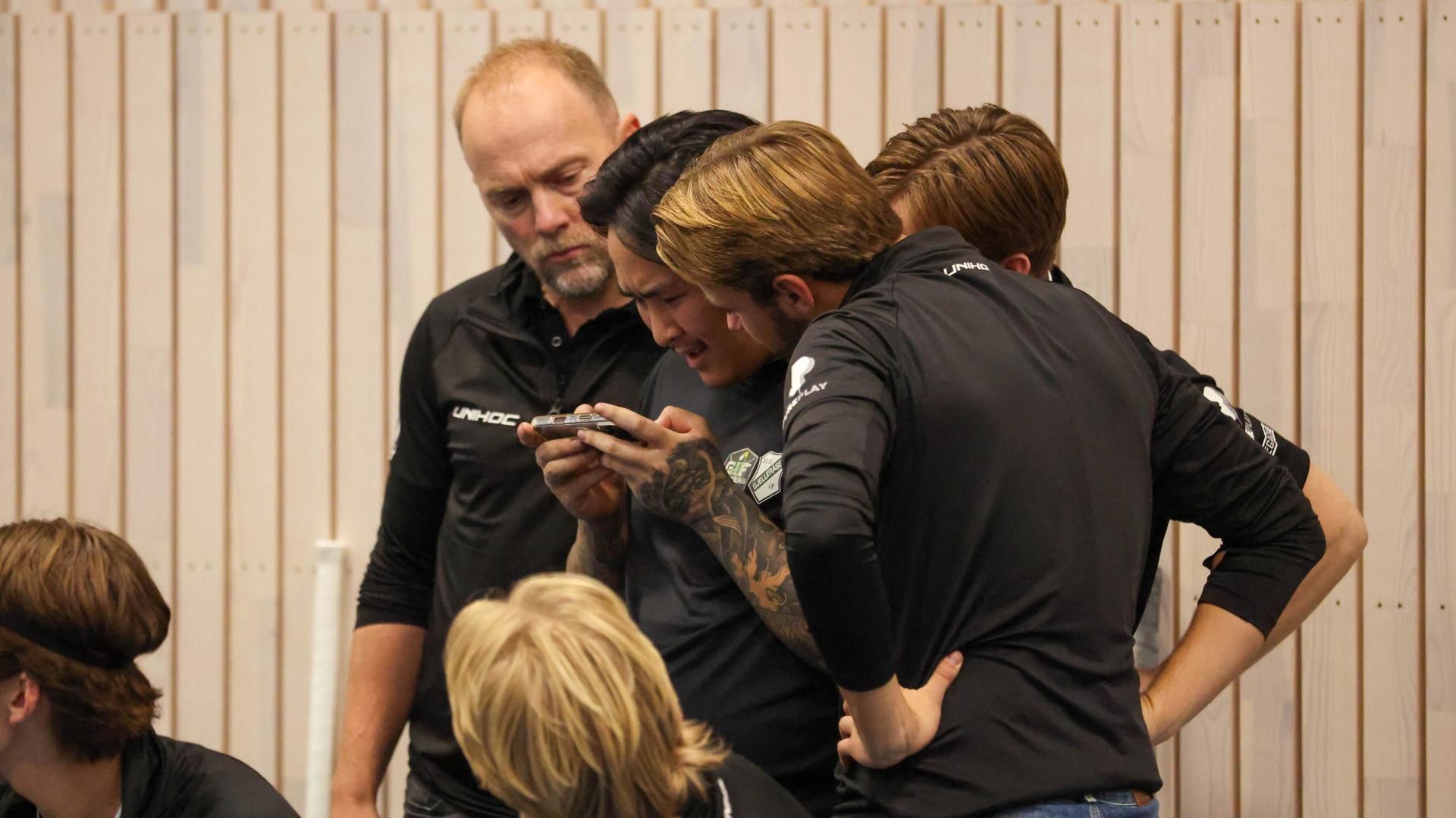 Bilder fra Slattumhallen og kampen mellom Gjelleråsen og Tunet i eliteserien for menn 2. oktober 2026.