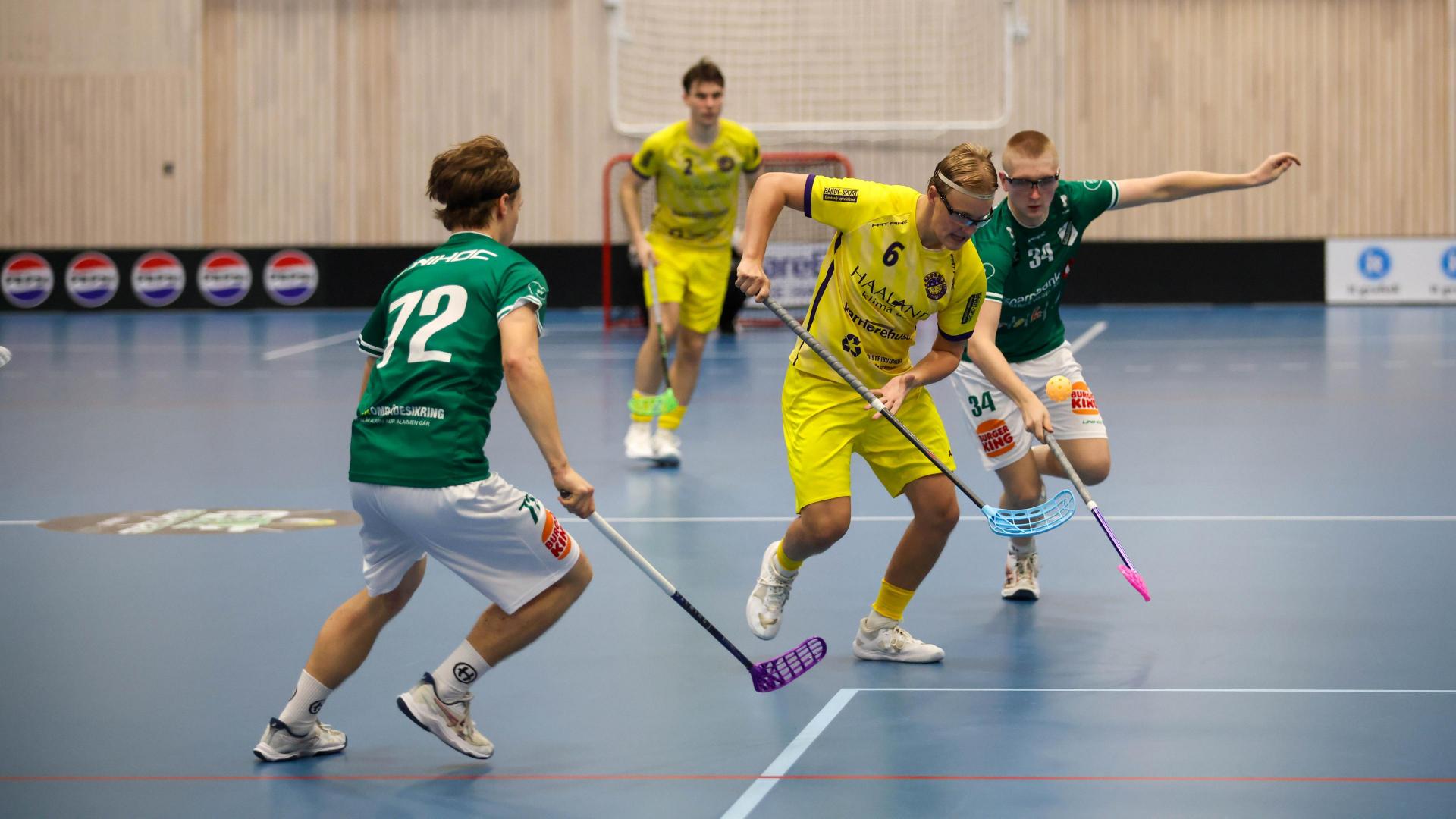 Bilder fra Slattumhallen og kampen mellom Gjelleråsen og Tunet i eliteserien for menn 2. oktober 2026.