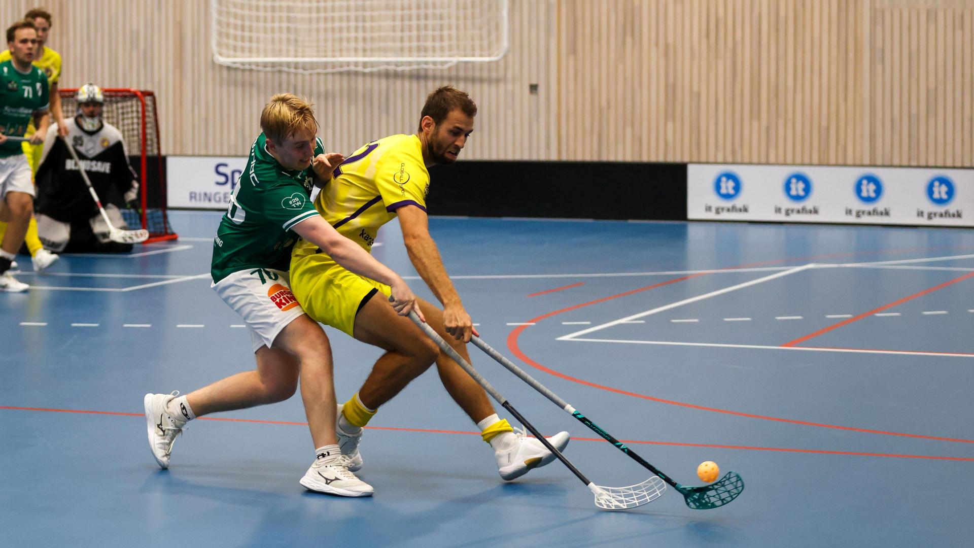 Bilder fra Slattumhallen og kampen mellom Gjelleråsen og Tunet i eliteserien for menn 2. oktober 2026.