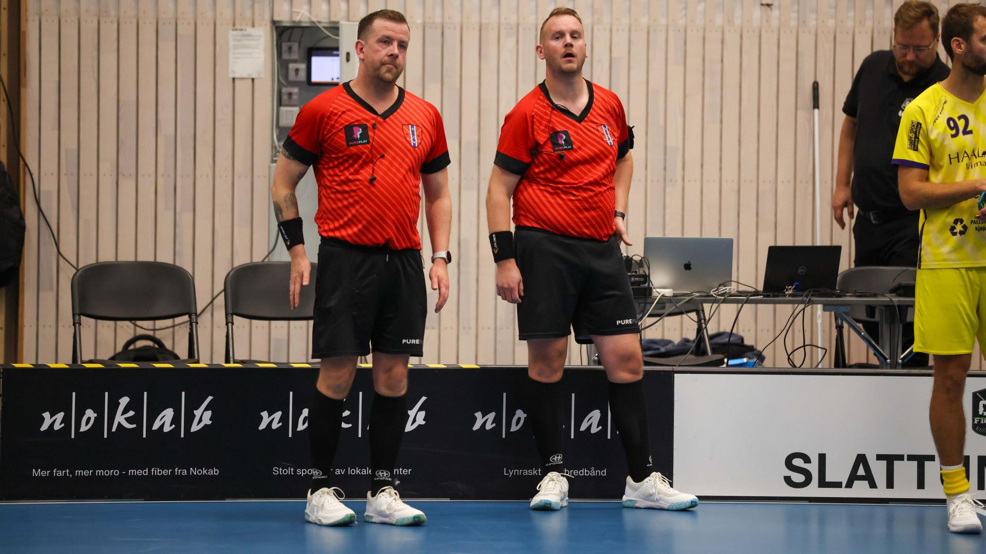 Bilder fra Slattumhallen og kampen mellom Gjelleråsen og Tunet i eliteserien for menn 2. oktober 2026.